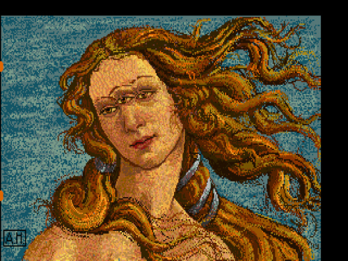 warhol birth of venus