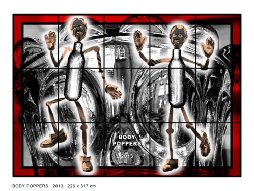 Gilbert and George body poppers