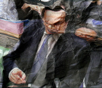 George Osborne scrunch portrait